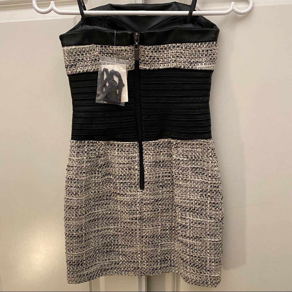 Bebe Strapless Mini Dress - Picture 2 of 5